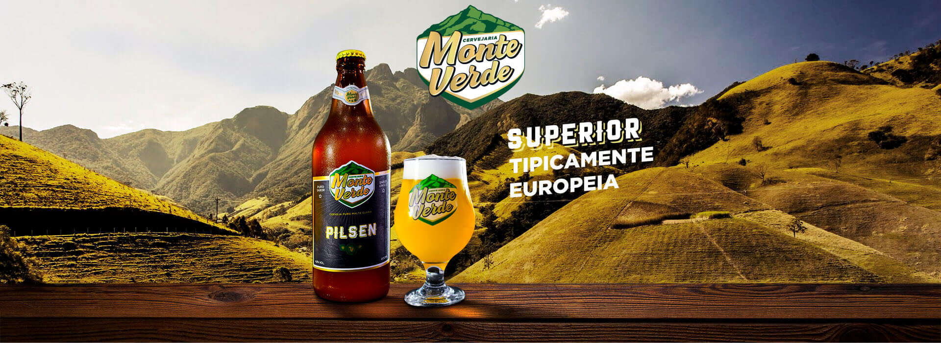 Cerveja Pilsen - Monte Verde - Tipicamente Europeia